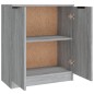 Credenze 3 pz Grigio Sonoma in Legno Multistrato Credenze 3 pz Grigio Sonoma in Legno Multistrato