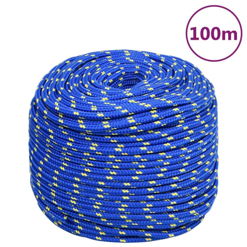 Corda Nautica Blu 10 mm 100 m in Polipropilene Corda Nautica Blu 10 mm 100 m in Polipropilene