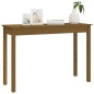Tavolo Consolle Miele 110x40x75 cm in Legno Massello di Pino Tavolo Consolle Miele 110x40x75 cm in Legno Massello di Pino