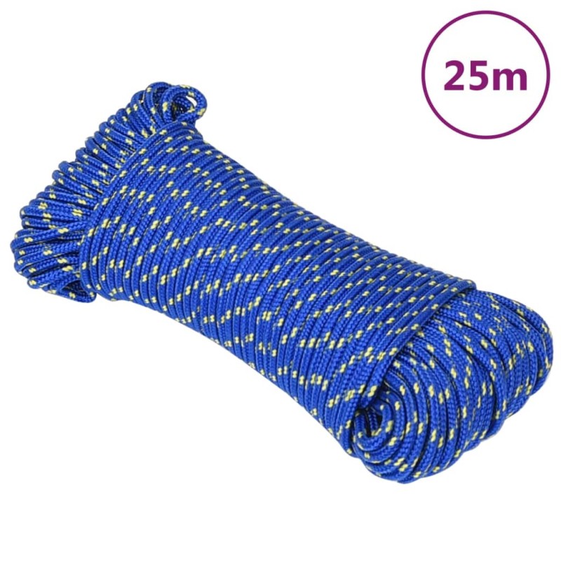 Corda Nautica Blu 3 mm 25 m in Polipropilene Corda Nautica Blu 3 mm 25 m in Polipropilene