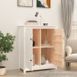 Credenza Bianca 83x41,5x100 cm in Legno Massello di Pino Credenza Bianca 83x41,5x100 cm in Legno Massello di Pino