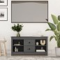 Mobile Porta TV Grigio 103x36,5x52 cm in Legno Massello di Pino Mobile Porta TV Grigio 103x36,5x52 cm in Legno Massello di Pino