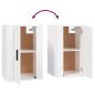 Set di Mobili Porta TV 5 pz Bianco in Legno Multistrato Set di Mobili Porta TV 5 pz Bianco in Legno Multistrato