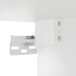 Set di Mobili Porta TV 5 pz Bianco in Legno Multistrato Set di Mobili Porta TV 5 pz Bianco in Legno Multistrato