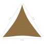 Vela Parasole 160 g/m² Grigio Talpa 5x5x5 m in HDPE Vela Parasole 160 g/m² Grigio Talpa 5x5x5 m in HDPE