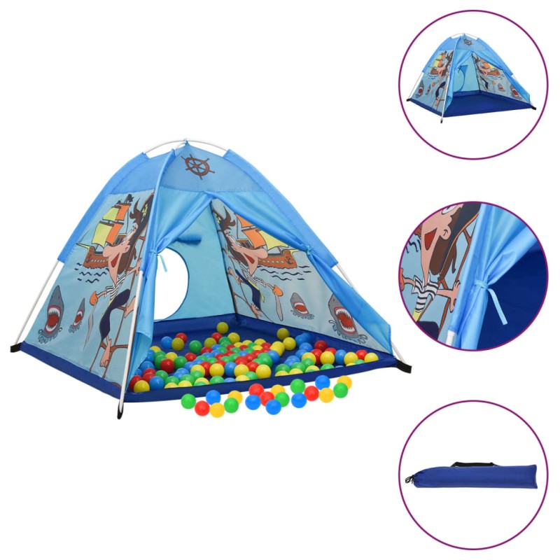 Tenda da Gioco per Bambini Blu 120x120x90 cm Tenda da Gioco per Bambini Blu 120x120x90 cm