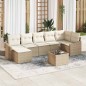 vidaXL Set da Pranzo da Giardino 8 Pezzi con Cuscini, Marrone, Rattan vidaXL Set da Pranzo da Giardino 8 Pezzi con Cuscini, Marrone, Rattan