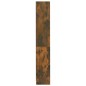 Libreria a 4 Ripiani Rovere Fumo 80x24x142 cm Legno Multistrato Libreria a 4 Ripiani Rovere Fumo 80x24x142 cm Legno Multistrato