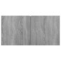 Mobile TV Pensile Grigio Sonoma 60x30x30cm in Legno Multistrato Mobile TV Pensile Grigio Sonoma 60x30x30cm in Legno Multistrato