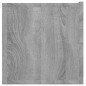 Mobile TV Pensile Grigio Sonoma 60x30x30cm in Legno Multistrato Mobile TV Pensile Grigio Sonoma 60x30x30cm in Legno Multistrato