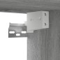 Mobile TV Pensile Grigio Sonoma 60x30x30cm in Legno Multistrato Mobile TV Pensile Grigio Sonoma 60x30x30cm in Legno Multistrato