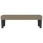 Panca Tortora 100x30x30 cm in Tessuto