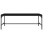 Tavolino da Salotto Nero 100x50x35cm Legno Multistrato Tavolino da Salotto Nero 100x50x35cm Legno Multistrato