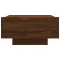 Tavolino Salotto Rovere Marrone 90x60x31 cm Legno Multistrato