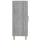 Credenza Grigio Sonoma 34,5x34x90 cm in Legno Multistrato Credenza Grigio Sonoma 34,5x34x90 cm in Legno Multistrato