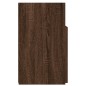 Mobile Porta TV con Luci LED Rovere Marrone 120x30x50 cm Mobile Porta TV con Luci LED Rovere Marrone 120x30x50 cm