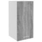 vidaXL Mobile Pensile Grigio Sonoma 29,5x31x60 cm in Legno Multistrato