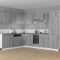 vidaXL Mobile Pensile Grigio Sonoma 29,5x31x60 cm in Legno Multistrato