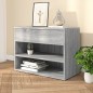 Scarpiera Grigio Sonoma 60x30x45 cm in Legno Multistrato Scarpiera Grigio Sonoma 60x30x45 cm in Legno Multistrato