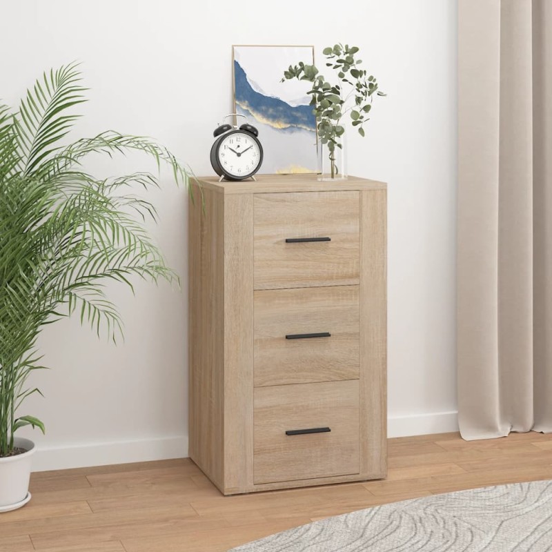 Credenza Rovere Sonoma 40x33x70 cm in Legno Multistrato Credenza Rovere Sonoma 40x33x70 cm in Legno Multistrato