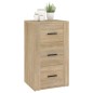 Credenza Rovere Sonoma 40x33x70 cm in Legno Multistrato Credenza Rovere Sonoma 40x33x70 cm in Legno Multistrato