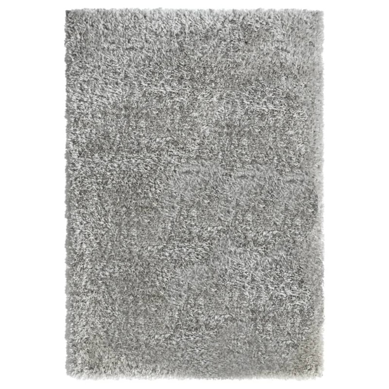 Tappeto Shaggy a Pelo Lungo Grigio 160x230 cm 50 mm Tappeto Shaggy a Pelo Lungo Grigio 160x230 cm 50 mm
