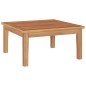 vidaXL Set da pranzo da giardino in 5 pezzi in teak massello