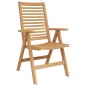 vidaXL Set da Pranzo da Giardino 7 Pezzi Pieghevole in Legno Massello di Teak vidaXL Set da Pranzo da Giardino 7 Pezzi Pieghevole in Legno Massello di Teak