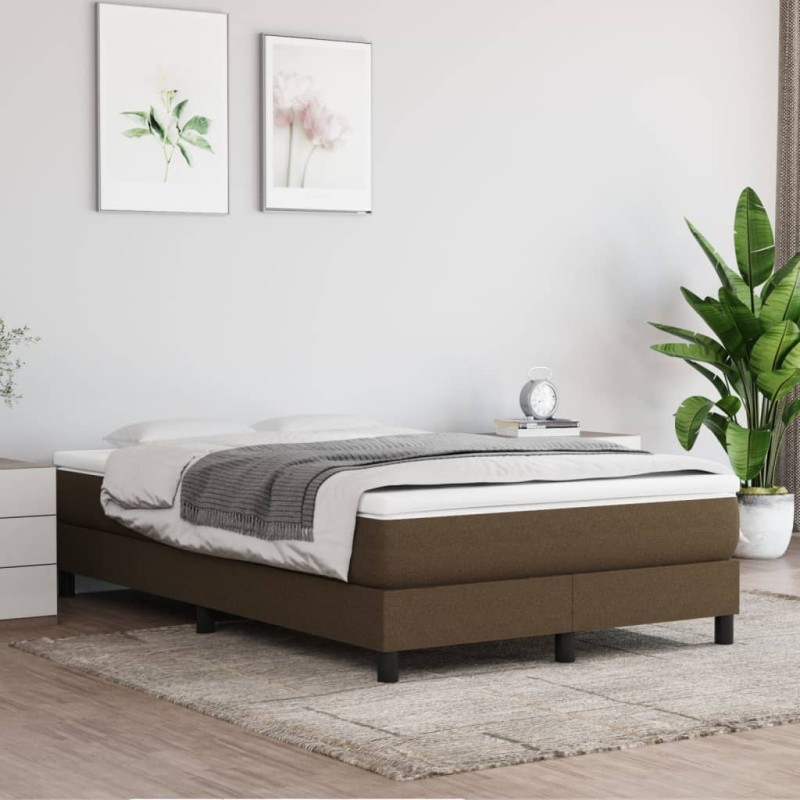 Materasso a Molle Insacchettate Marrone Scuro 120x200x20 cm Materasso a Molle Insacchettate Marrone Scuro 120x200x20 cm