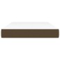 Materasso a Molle Insacchettate Marrone Scuro 120x200x20 cm Materasso a Molle Insacchettate Marrone Scuro 120x200x20 cm
