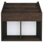 Portariviste per Bambini Rovere Fumo 71x30x78,5 cm Truciolato Portariviste per Bambini Rovere Fumo 71x30x78,5 cm Truciolato