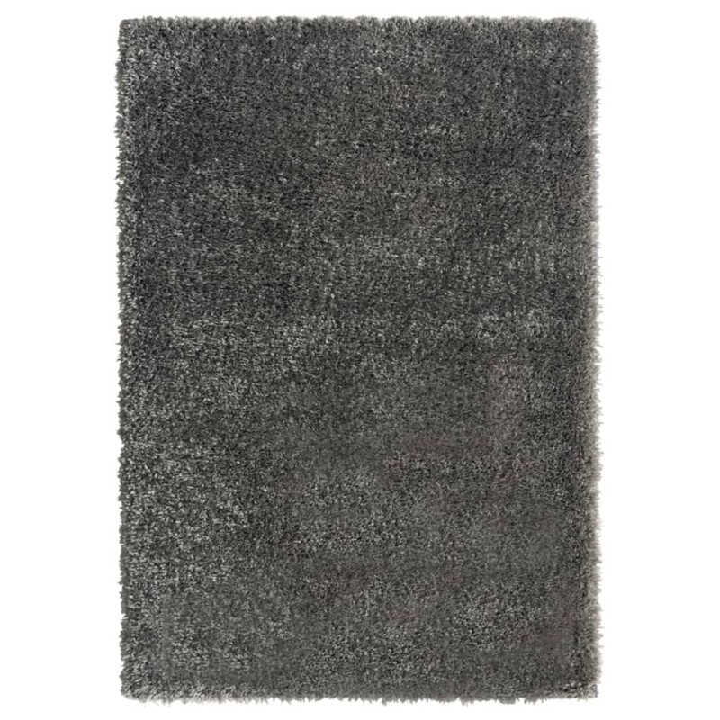 Tappeto Shaggy a Pelo Lungo Antracite 160x230 cm 50 mm Tappeto Shaggy a Pelo Lungo Antracite 160x230 cm 50 mm