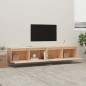vidaXL Pensili 2 pz 100x30x35 cm in Legno Massello di Pino vidaXL Pensili 2 pz 100x30x35 cm in Legno Massello di Pino
