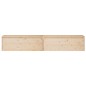 vidaXL Pensili 2 pz 100x30x35 cm in Legno Massello di Pino vidaXL Pensili 2 pz 100x30x35 cm in Legno Massello di Pino