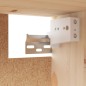 vidaXL Pensili 2 pz 100x30x35 cm in Legno Massello di Pino vidaXL Pensili 2 pz 100x30x35 cm in Legno Massello di Pino