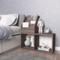 Portariviste Bambini Grigio e Sonoma 71x30x78,5 cm Truciolato Portariviste Bambini Grigio e Sonoma 71x30x78,5 cm Truciolato