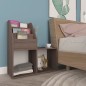 Portariviste Bambini Grigio e Sonoma 71x30x78,5 cm Truciolato Portariviste Bambini Grigio e Sonoma 71x30x78,5 cm Truciolato