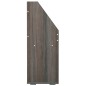Portariviste Bambini Grigio e Sonoma 71x30x78,5 cm Truciolato Portariviste Bambini Grigio e Sonoma 71x30x78,5 cm Truciolato