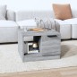 Tavolino da Salotto Grigio Sonoma 50x50x36 cm Legno Multistrato Tavolino da Salotto Grigio Sonoma 50x50x36 cm Legno Multistrato