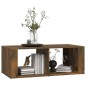 Tavolino da Salotto Rovere Fumo 100x50x36 cm Legno Multistrato Tavolino da Salotto Rovere Fumo 100x50x36 cm Legno Multistrato