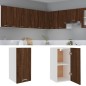 Mobile Pensile Rovere Marrone 29,5x31x60cm in Legno Multistrato Mobile Pensile Rovere Marrone 29,5x31x60cm in Legno Multistrato