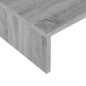 Supporto Monitor Grigio Sonoma 60x23,5x12 cm Legno Multistrato Supporto Monitor Grigio Sonoma 60x23,5x12 cm Legno Multistrato