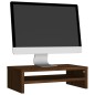 Supporto Monitor Rovere Marrone 42x24x13 cm Legno Multistrato Supporto Monitor Rovere Marrone 42x24x13 cm Legno Multistrato