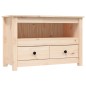 Mobile Porta TV 79x35x52 cm in Legno Massello di Pino Mobile Porta TV 79x35x52 cm in Legno Massello di Pino