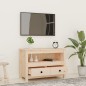 Mobile Porta TV 79x35x52 cm in Legno Massello di Pino Mobile Porta TV 79x35x52 cm in Legno Massello di Pino