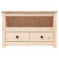 Mobile Porta TV 79x35x52 cm in Legno Massello di Pino Mobile Porta TV 79x35x52 cm in Legno Massello di Pino