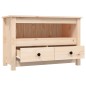 Mobile Porta TV 79x35x52 cm in Legno Massello di Pino Mobile Porta TV 79x35x52 cm in Legno Massello di Pino
