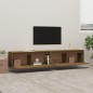 vidaXL Pensili 2 pz Marrone ambra 100x30x35 cm Legno Massello di Pino vidaXL Pensili 2 pz Marrone ambra 100x30x35 cm Legno Massello di Pino