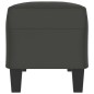 Panca grigio scuro 100x35x41 cm in Microfibra