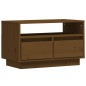 Mobile Porta TV Miele 60x35x37 cm in Legno Massello di Pino Mobile Porta TV Miele 60x35x37 cm in Legno Massello di Pino